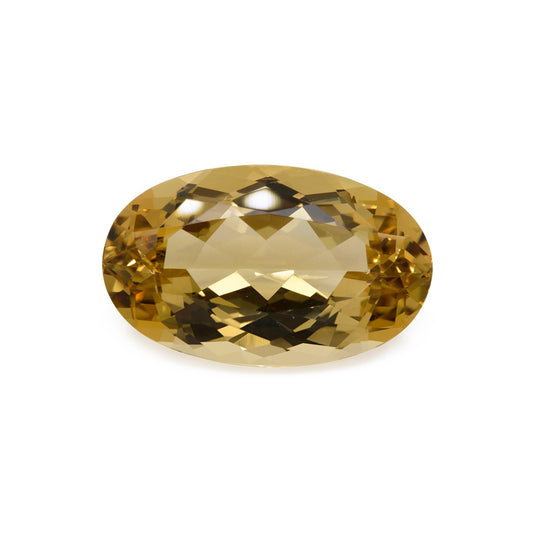 Beryll - gelb, oval, 16x10 mm, 7,55 cts, Nr. BY30007