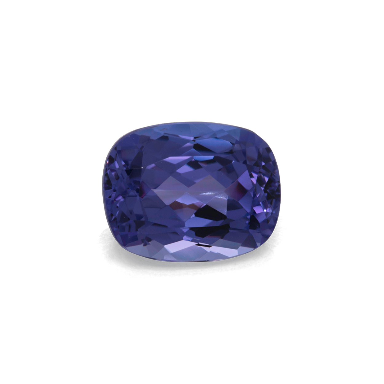 Tanzanite - AAA, cushion, 10x8 mm, 3.19 cts, No. TZ99005