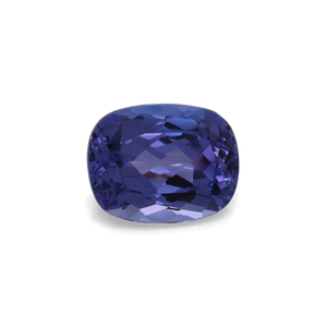 Tanzanite - AAA, cushion, 10x8 mm, 3.19 cts, No. TZ99005