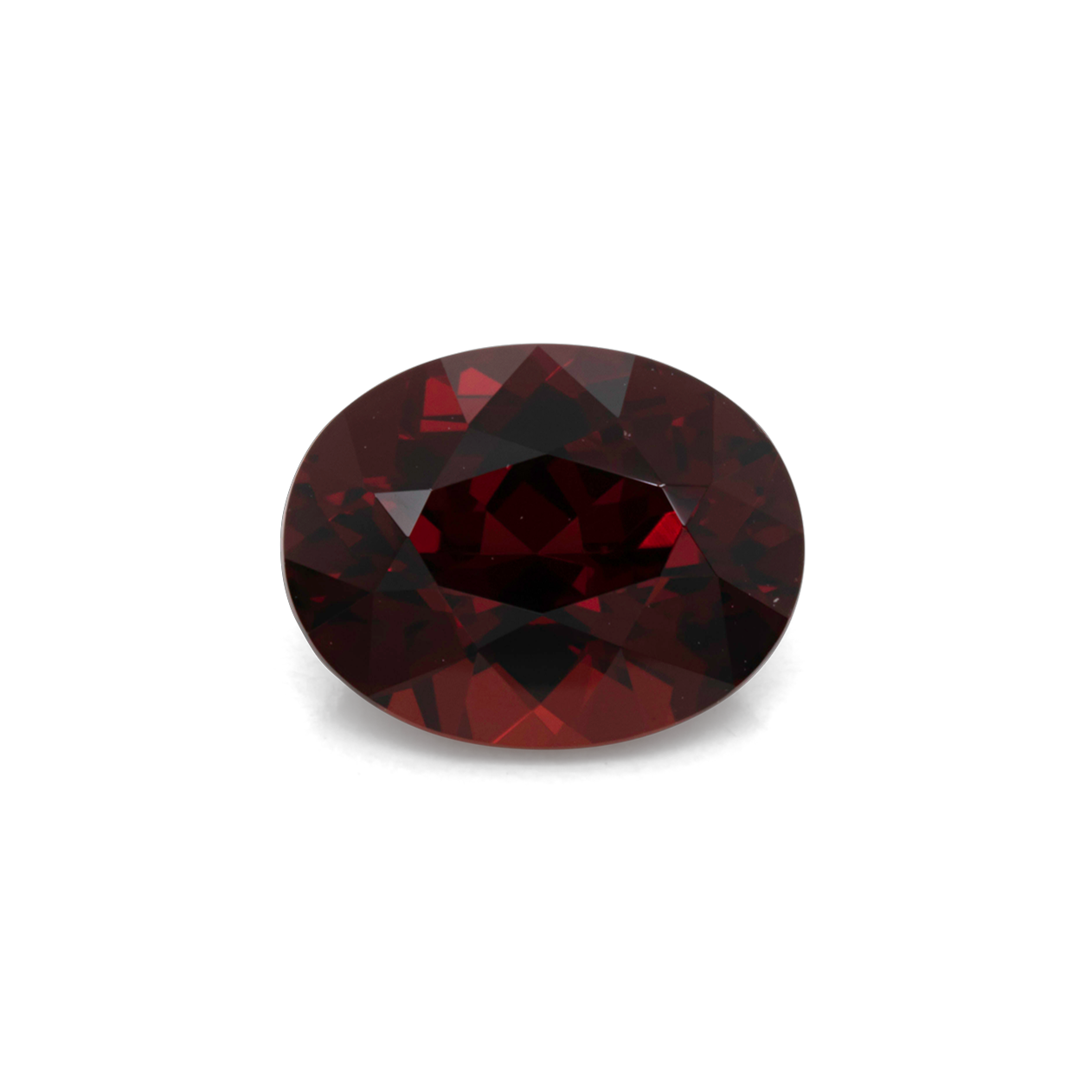 Rhodolite - red, oval, 9x7 mm, 2.31 cts, No. RD91001