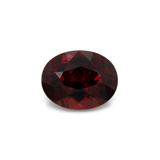 Rhodolith - rot, oval, 9x7 mm, 2,31 cts, Nr. RD91001