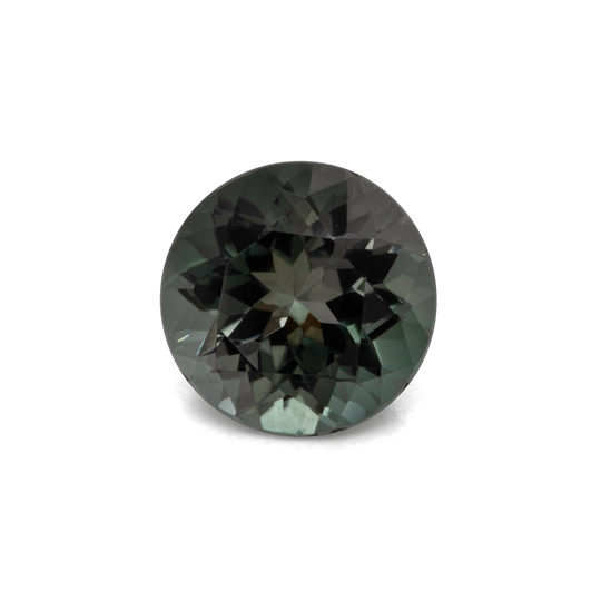 Turmalin - grau, rund, 7x7 mm, 1,30 cts, Nr. TR101236