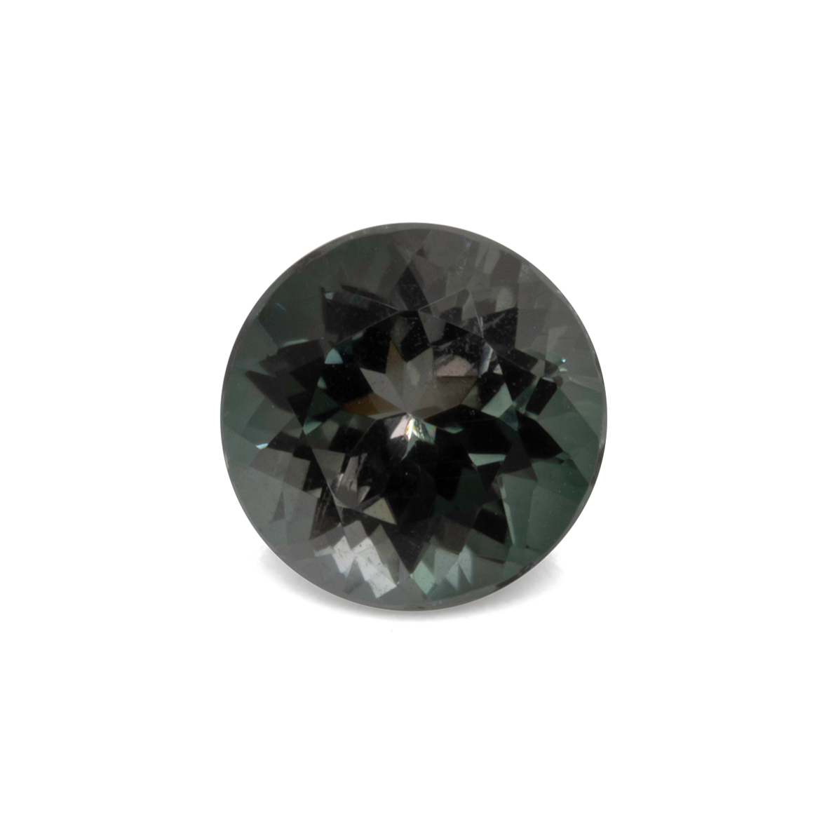 Tourmaline - grey, round, 6x6 mm, 0.87 cts, No. TR101234