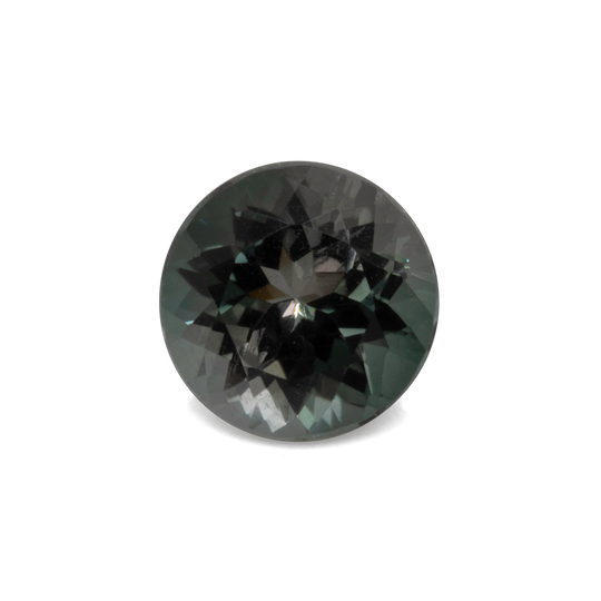Turmalin - grau, rund, 6x6 mm, 0.87 cts, Nr. TR101234