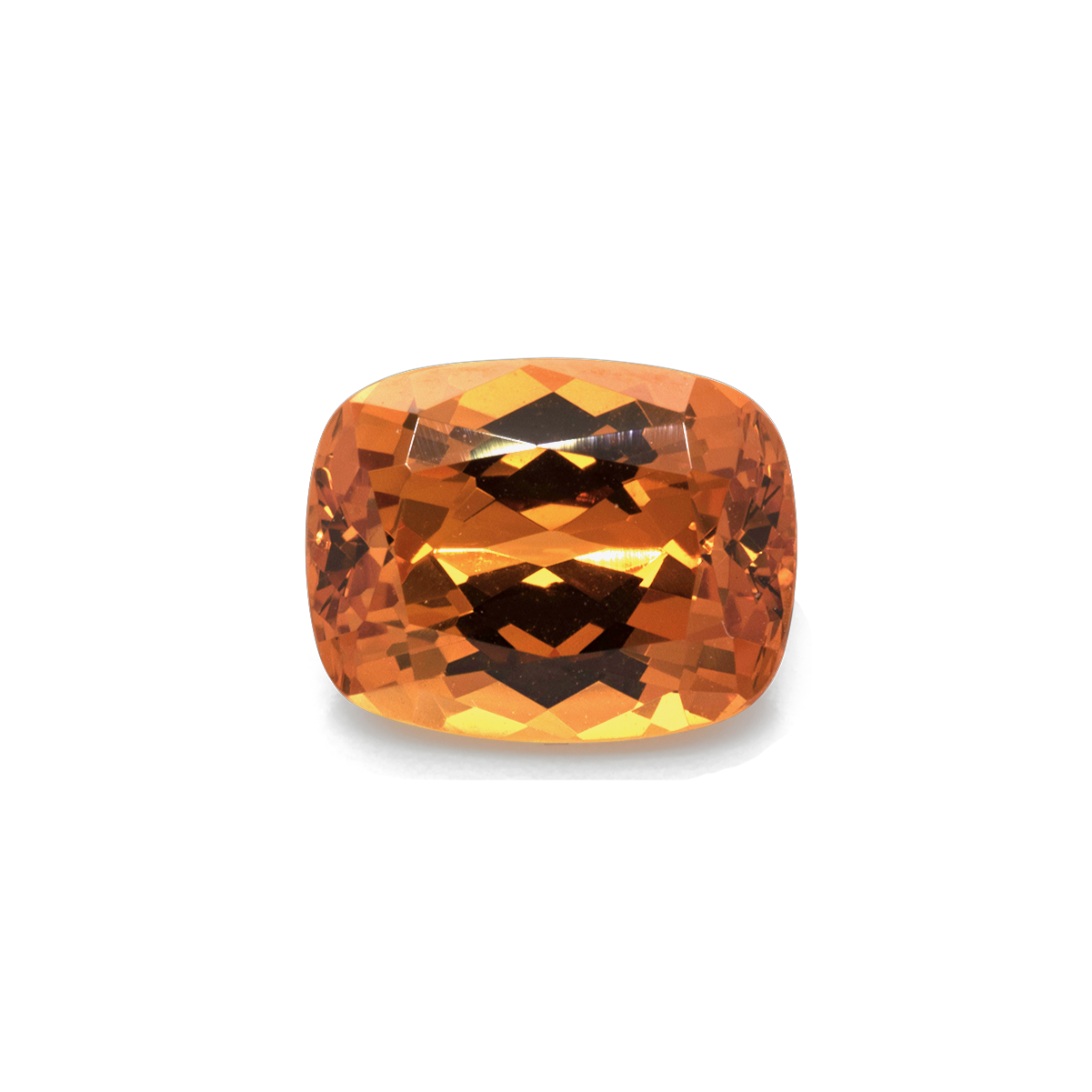 Mandarin Granat - orange, antik, 9,1x7,1 mm, 3,20 cts, Nr. MG99005