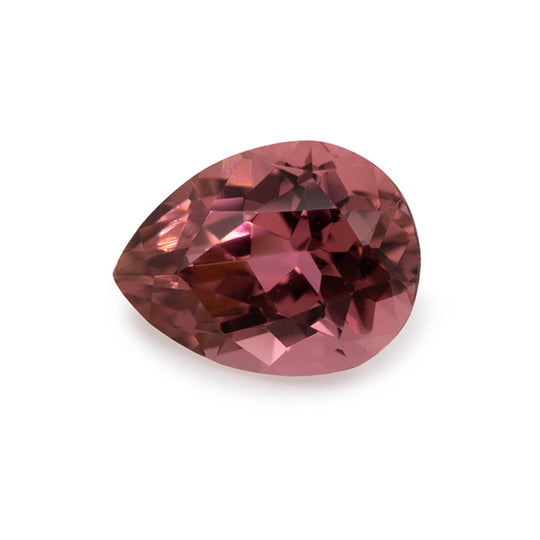 Tourmaline - pink, pearshape, 8x6mm, 1.25-1.40 cts, No. TR16003