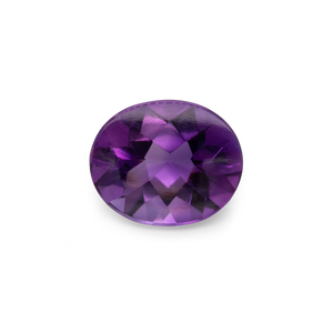 Amethyst - lila, oval, 12x10 mm, 3,42 cts, Nr. AMY77001