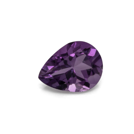 Amethyst - lila, birnform, 5x4 mm, 0.23-0.30 cts, Nr. AMY58001