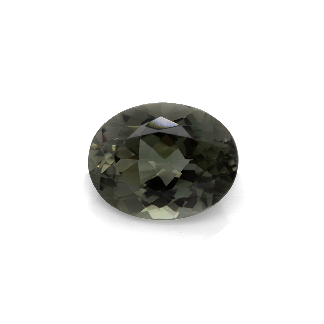 Tourmaline - grey, oval, 13x10 mm, 5.41 cts, No. TR991252