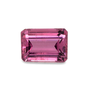 Turmalin - rosa, achteck, 7x5 mm, 1,08 cts, Nr. TR99330