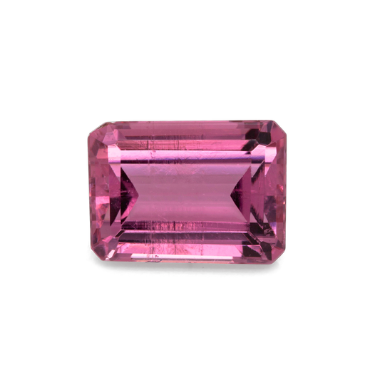 Turmalin - rosa, achteck, 7x5 mm, 1,08 cts, Nr. TR99330