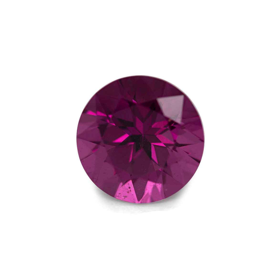 Royal Purple Garnet - purple, round, 8x8 mm, 2.31 cts, No. RP93001