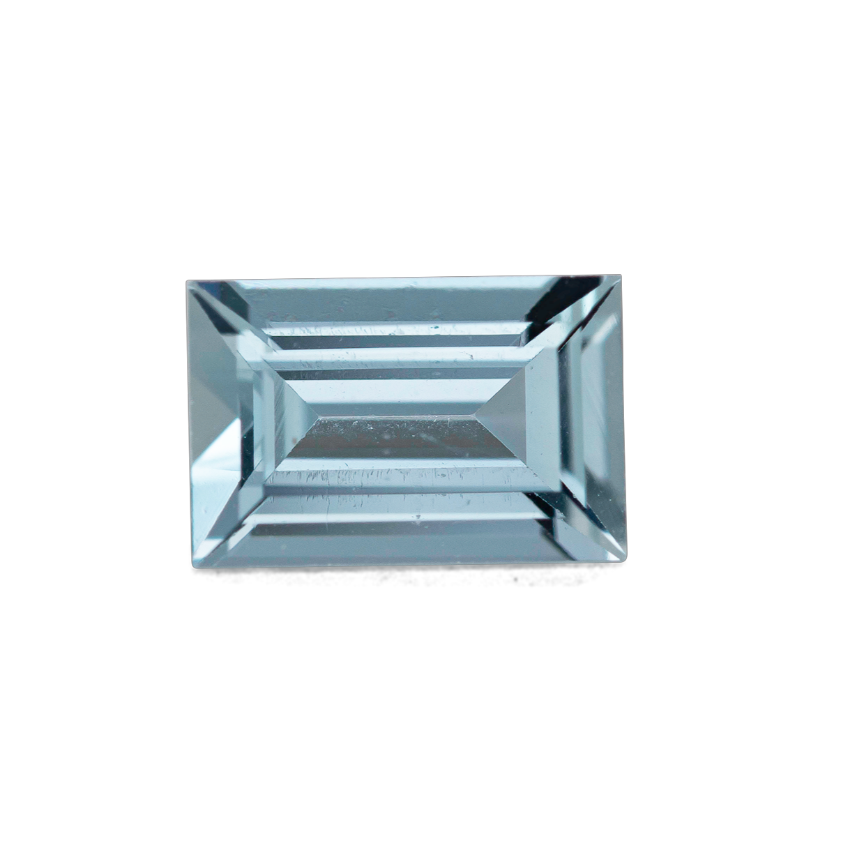 Aquamarine - AA, square, 6x4 mm, 0.38-0.43 cts, No. A92005