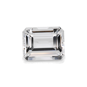 Beryll - weiß, achteck, 10x8 mm, 3,38 cts, Nr. BY90022