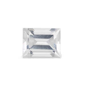 Beryll - weiß, rechteck, 8x6 mm, 1,58 cts, Nr. BY90020
