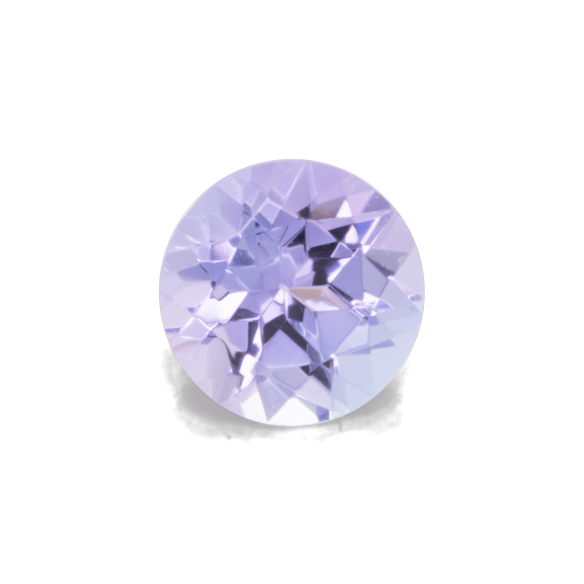 Tansanit - blau, rund, 3.5x3.5 mm, 0.17 cts, Nr. TZ99010