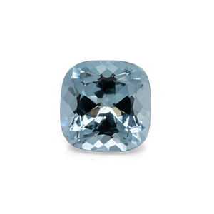 Aquamarin - AA, antik. 8x8 mm, 2,00 cts, Nr. A99009