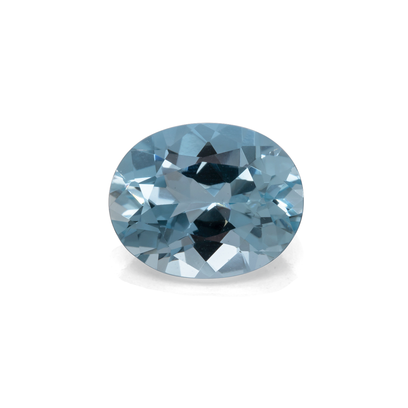 Aquamarin - AA, oval, 10x8 mm, 2,36 cts, Nr. A99008
