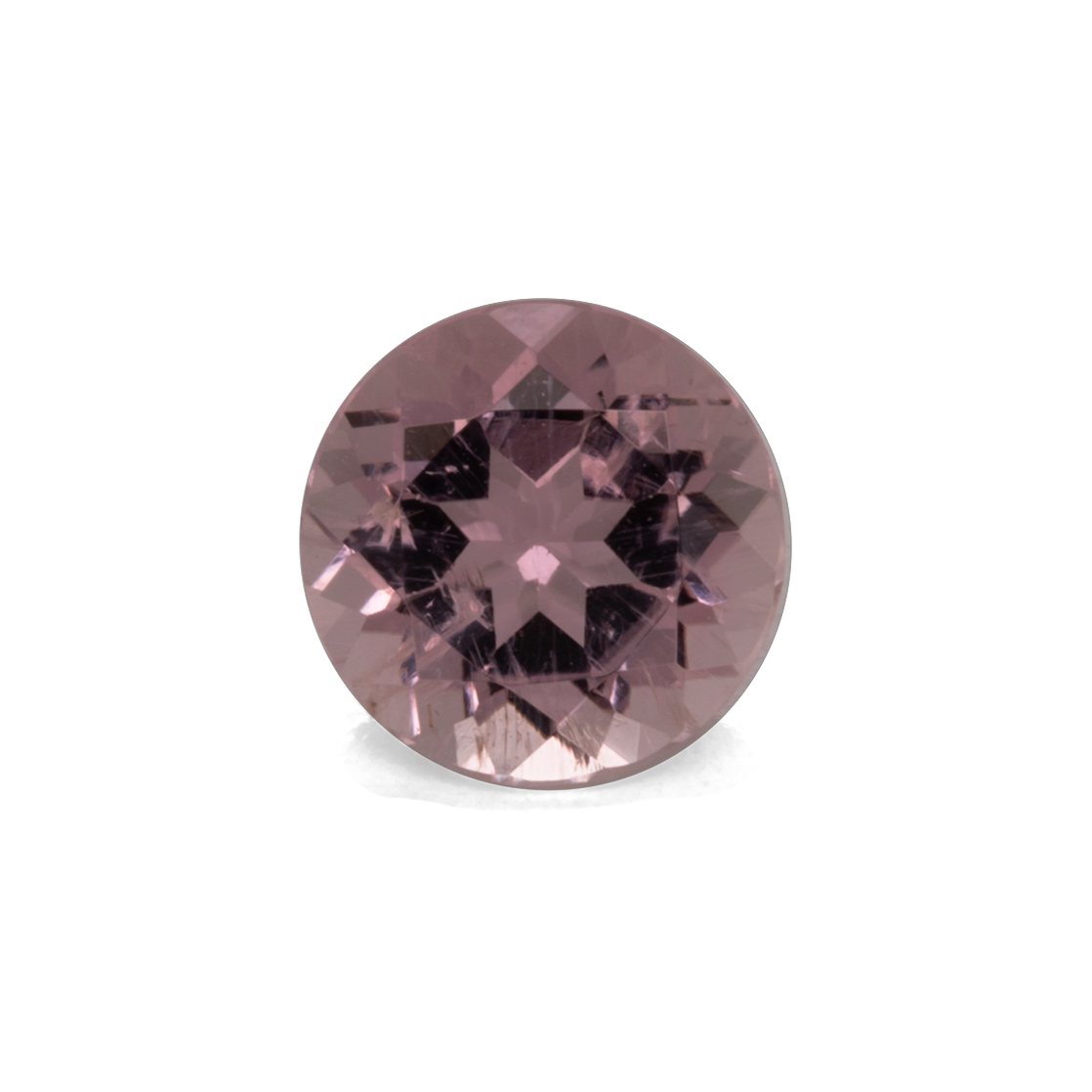 Turmalin - rosa, rund, 5x5 mm, 0,48-0,50 cts, Nr. TR99356