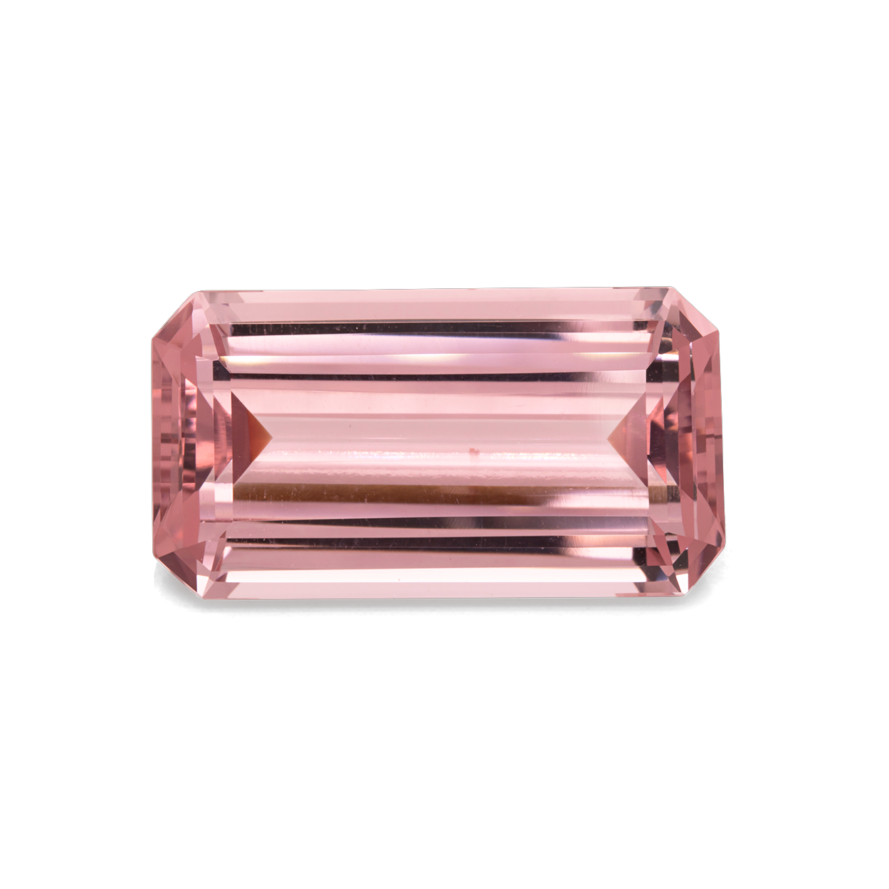 Morganit - rosa, achteck, 20x11 mm, 12,50 cts, Nr. MO32006