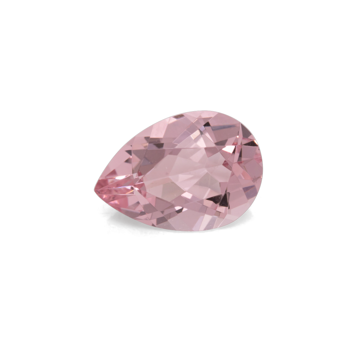 Morganite - pink, pearshape, 7x5 mm, 0.55 cts, No. MO32003