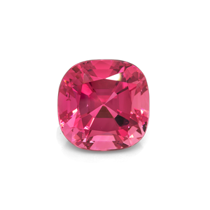 Tourmaline - pink, cushion, 12x12 mm, 7.49 cts, No. TR99015