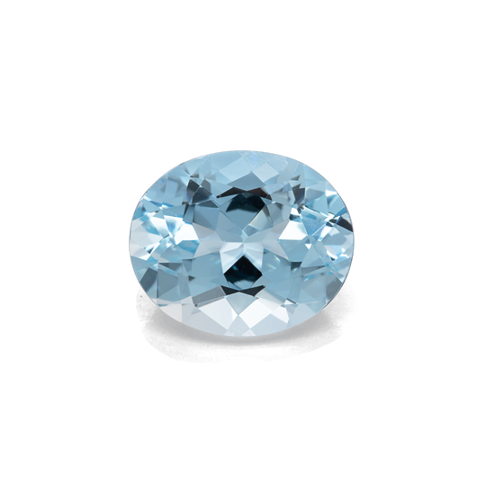 Aquamarin - AA, oval, 12x10 mm, 4.28 - 4.60 cts, Nr. A99026