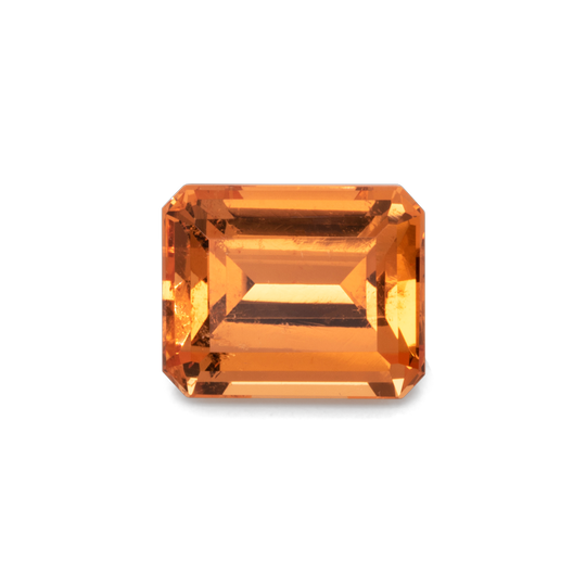 Mandarin Granat - orange, achteck, 8.4x6.8 mm, 2.94 cts, Nr. MG99051