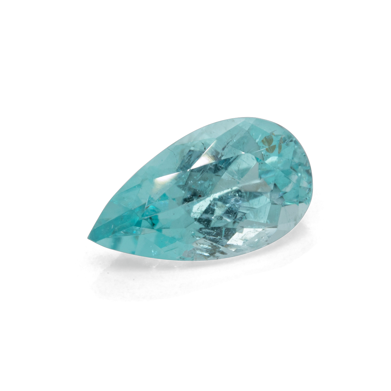 Paraiba Turmalin - blau, birnform, 8.8x5 mm, 0,88 cts, Nr. PT90012
