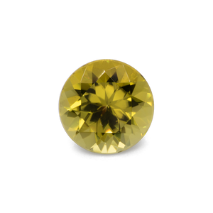 Turmalin Canary - gelb, rund, 7,3x7,3 mm, 1,45 cts, Nr. TR99382