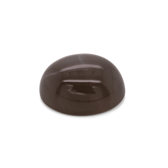 Mondstein - grau, oval, 12,1x10 mm, 5,14 cts, Nr. MST10009