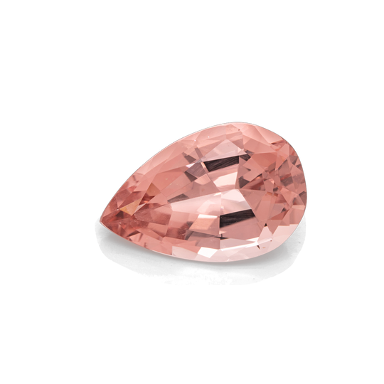 Morganite - pink, pear-shaped, 20x13 mm, 12,27 cts, No. MO32010