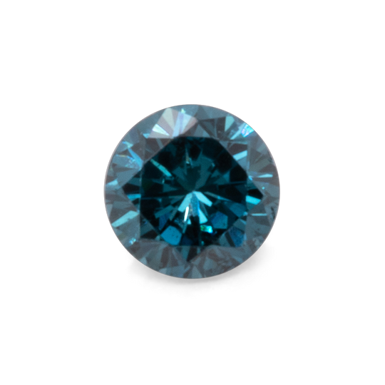 Diamond - blue, VS, round, 2.0mm, approx. 0.03cts, No. D11066