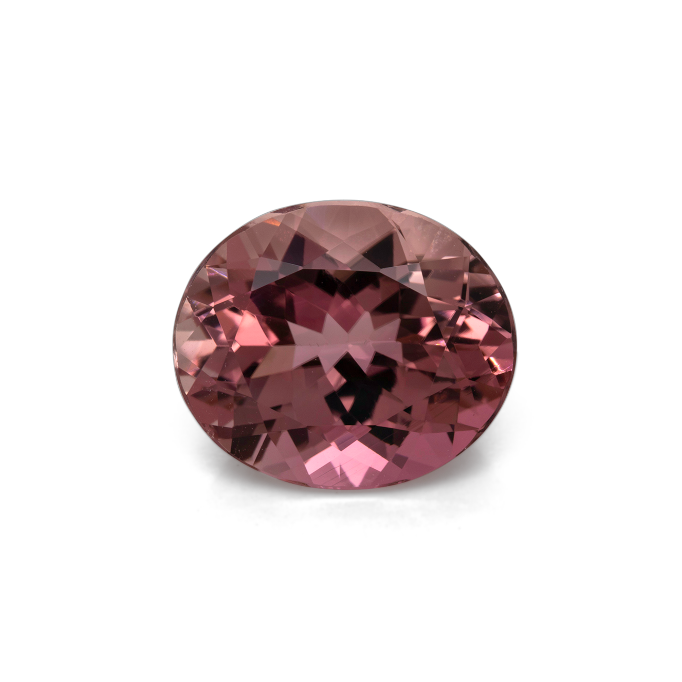 Tourmaline - pink, oval, 12.5x10.5 mm, 5.62 cts, No. TR991011