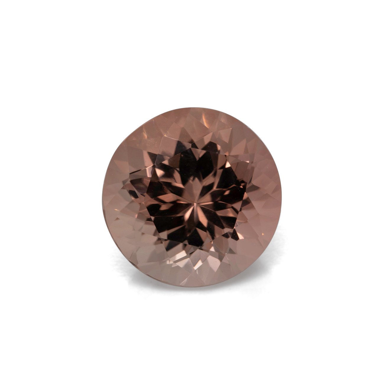 Tourmaline - cognac, round, 11.5x11.5 mm, 5.69 cts, No. TR991010