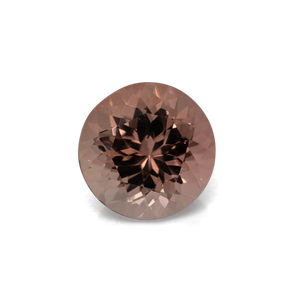 Tourmaline - cognac, round, 11.5x11.5 mm, 5.69 cts, No. TR991010