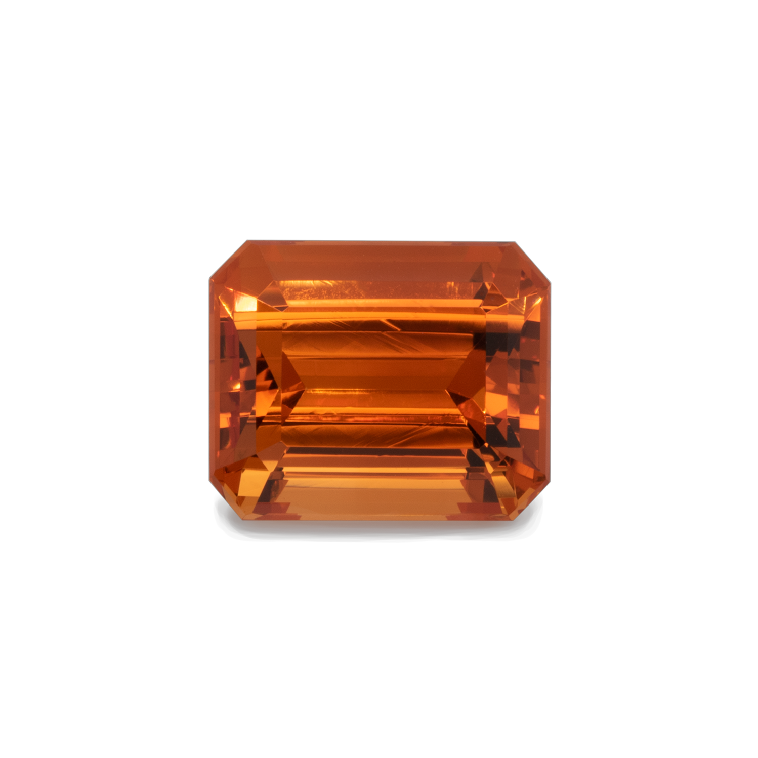 Mandarin Granat - orange, achteck, 11x9 mm, 7.07 cts, Nr. MG50002