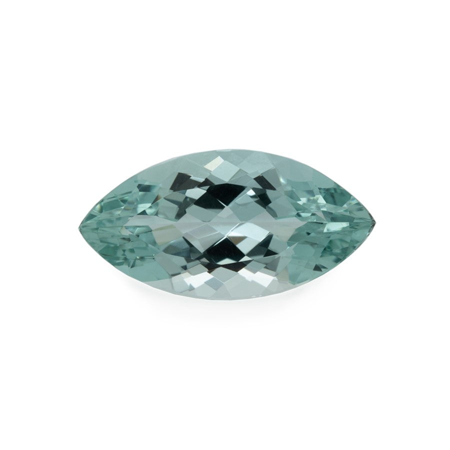 Beryll - grün, navette, 12x10,5 mm, 7,71 cts, Nr. BY40001