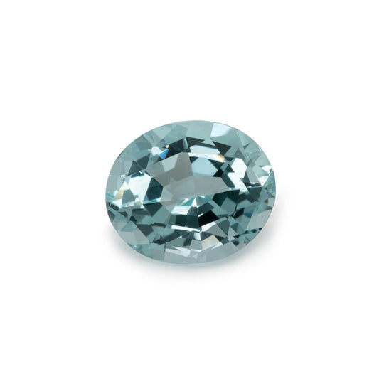 Beryll - grün, oval, 13x11 mm, 5,26 cts, Nr. BY20001