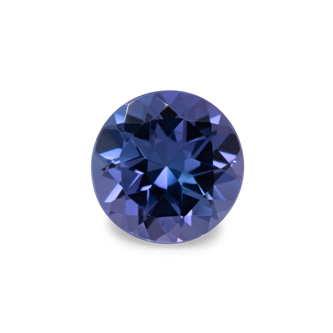 Tansanit - blau, rund, 4.5x4.5 mm, 0.35-0.45 cts, Nr. TZ39003