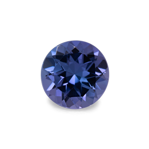Tansanit - blau, rund, 4.5x4.5 mm, 0.35-0.45 cts, Nr. TZ39003
