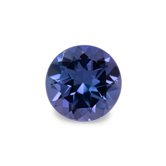 Tansanit - blau, rund, 4.5x4.5 mm, 0.35-0.45 cts, Nr. TZ39003