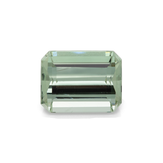 Beryll - grün, achteck, 12x9,5 mm, 4,97 cts, Nr. BY90031