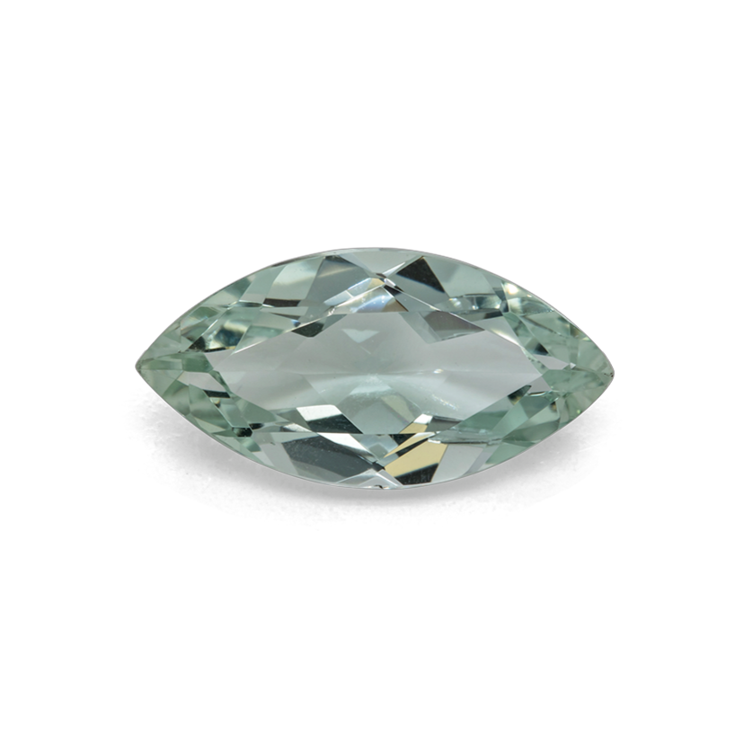 Beryll - grün, navette, 14x7 mm, 2,25 cts, Nr. BY90029