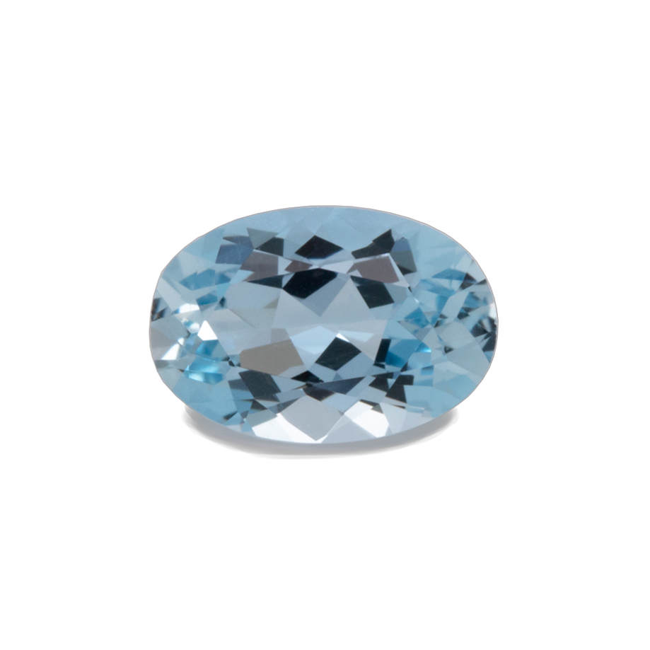 Aquamarin - AA, oval, 6x4 mm, 0,37-0,45 cts, Nr. A20002