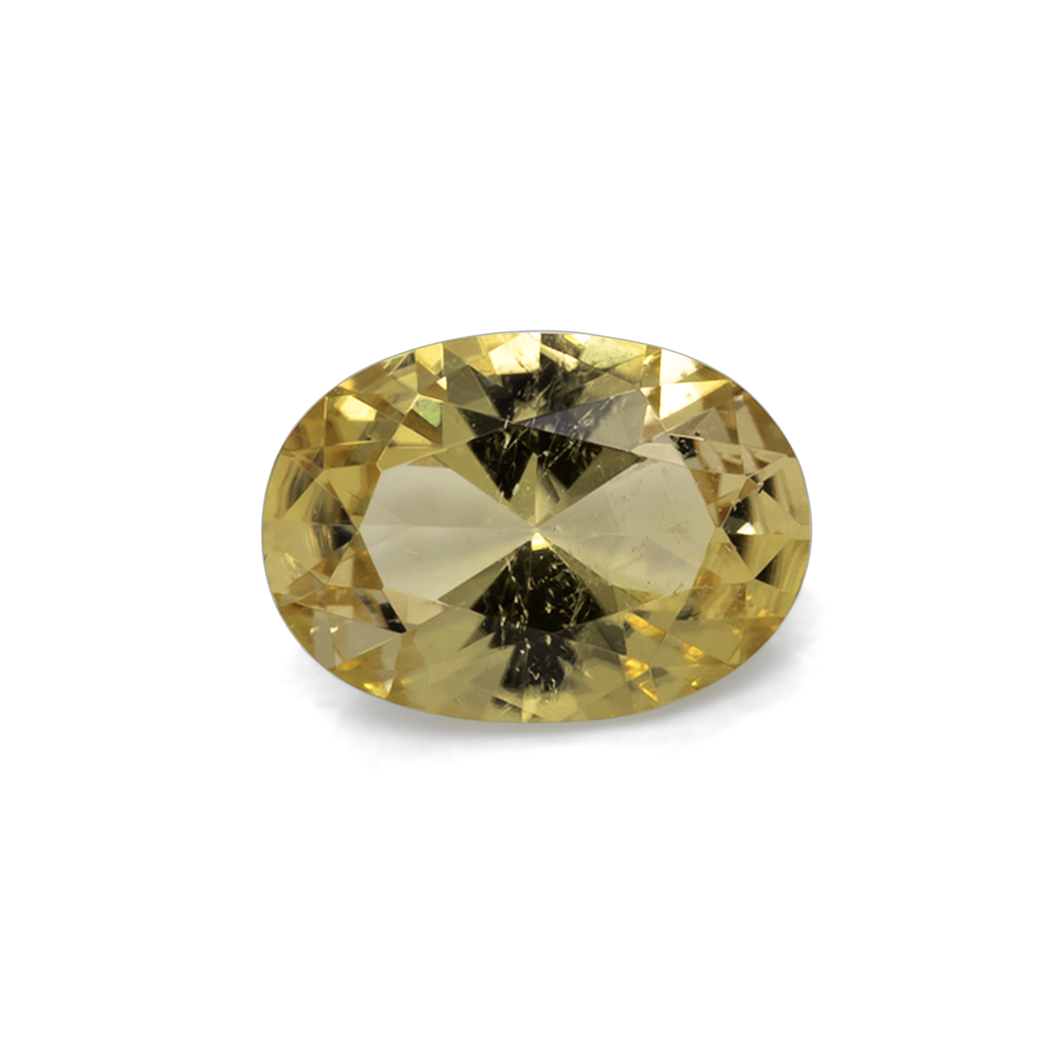 Turmalin - gelb, oval, 7.1x5 mm, 0.70 cts, Nr. TR101326