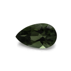 Tourmaline - green, pearshape, 5x3 mm, 0.18-0.20 cts, No. TR991022
