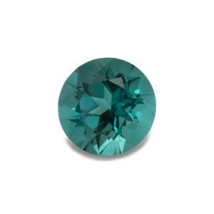 Turmalin - blau & grün, 4.7x4.7 mm, 0.37-0.41 cts, Nr. TR34001