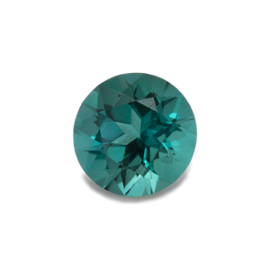 Turmalin - blau & grün, 4,7x4,7 mm, 0,37-0,41 cts, Nr. TR34001