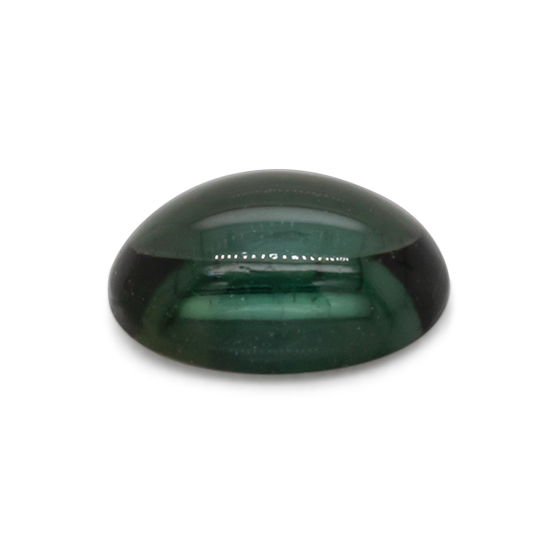 Turmalin - grün, oval, 6,1x4,1 mm, 0,52 cts, Nr. TR99385